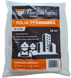 FOLIA TYNKARSKA FIBERGLASS FABRICS 4m x 5m GRAMATURA 450g